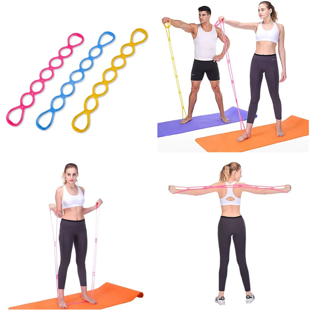 7 hole rope Yoga tensile silica gel with female men throwing arm strength training supplies yoga elastic rope
7 hole rope Yoga tensile silica gel with female men throwing arm strength training supplies yoga elastic rope