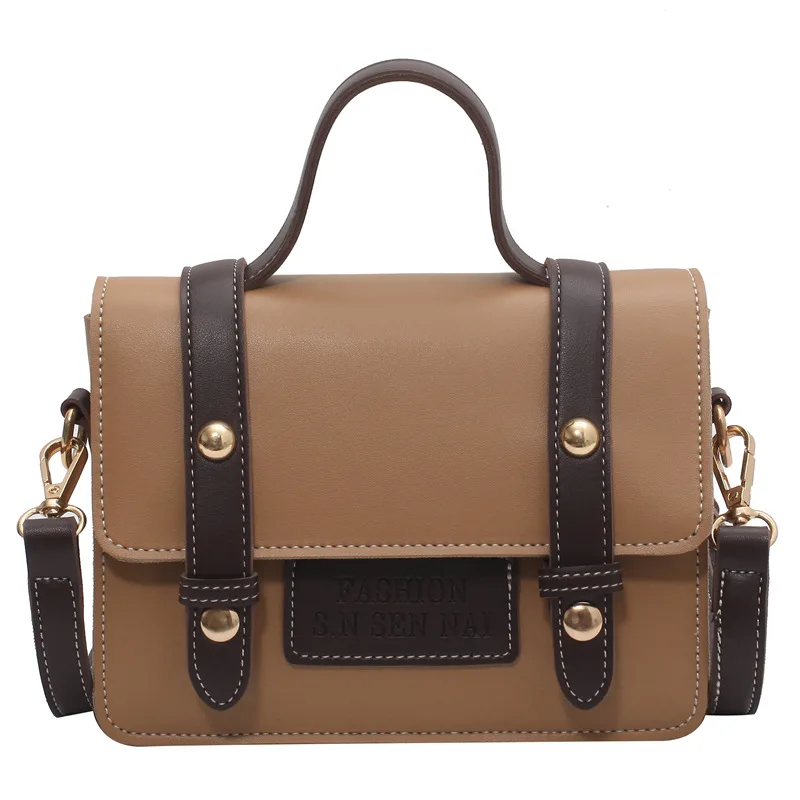 Rivet Chain Brand Designer PU Leather Crossbody Bags For Women 2021 Simple Fashion Shoulder Bag Lady Luxury Small Handbags
Rivet Chain Brand Designer PU Leather Crossbody Bags For Women 2021 Simple Fashion Shoulder Bag Lady Luxury Small Handbags