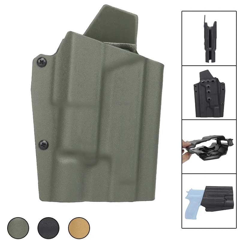 

Shooting Airsoft Pistol Holster Case for P226 / X300 Lamps Hunting Gun Accessories Tactical Gun Holster Pouch Cs Army Combat