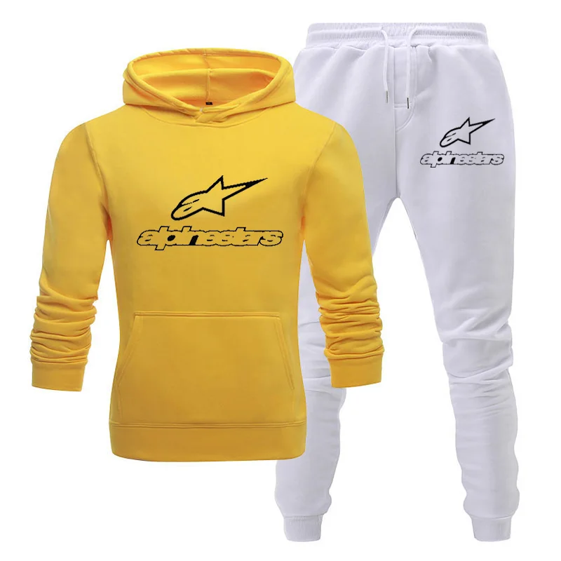 2021 nova marca de lazer dos homens terno do hoodie moletom com capuz moletom com capuz + calas esportivas roupas masculinas de
2021 nova marca de lazer dos homens terno do hoodie moletom com capuz moletom com capuz + calas esportivas roupas masculinas de