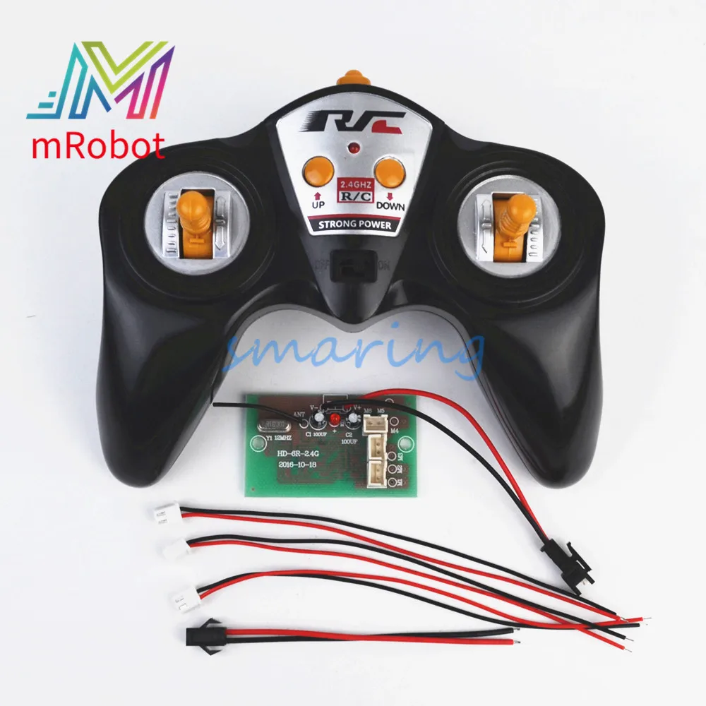 6Channels of High Power Motherboard Remote Control 2.4G 6-15V Controller Transmitter DIY RC Accessories
6Channels of High Power Motherboard Remote Control 2.4G 6-15V Controller Transmitter DIY RC Accessories