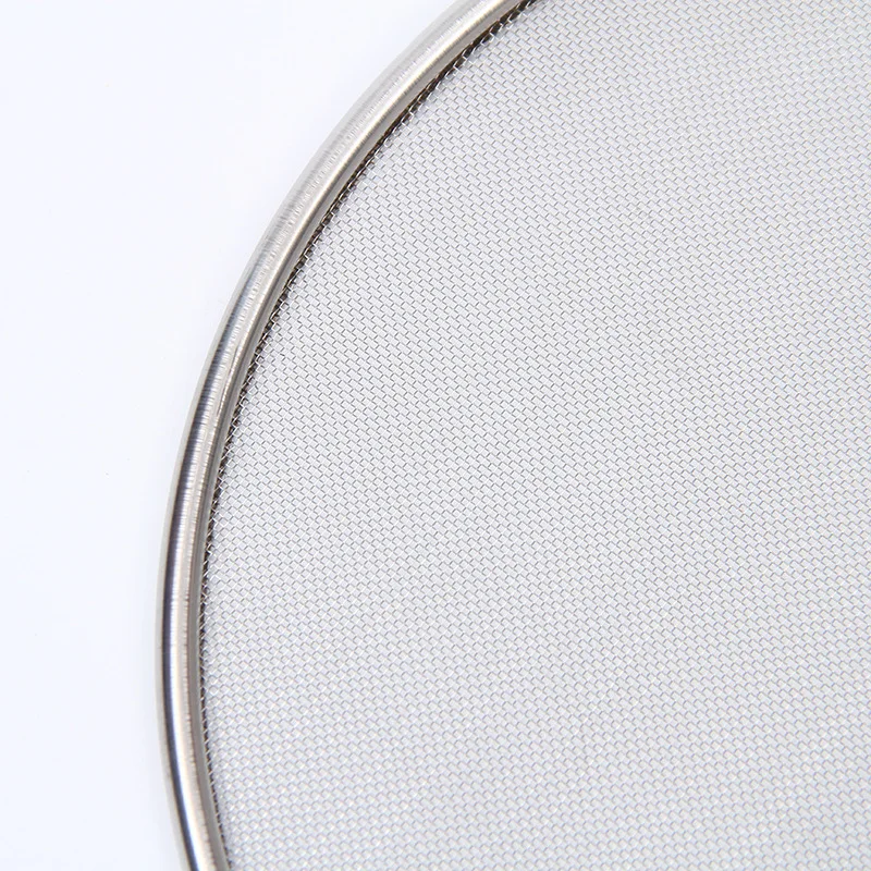 21cm/25cm/29cm/33cm Stainless Steel Splatter Screen Mesh Pot Cover Silver Oil Frying Pan Lid With Wooden Handle Cooking Tools
21cm/25cm/29cm/33cm Stainless Steel Splatter Screen Mesh Pot Cover Silver Oil Frying Pan Lid With Wooden Handle Cooking Tools