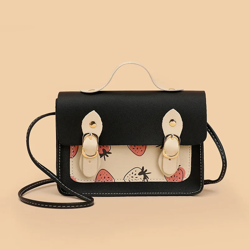 Xiaobao female 2021 new trend fashion color contrast portable small square bag Single Shoulder Messenger Bag Handmade Bag
Xiaobao female 2021 new trend fashion color contrast portable small square bag Single Shoulder Messenger Bag Handmade Bag