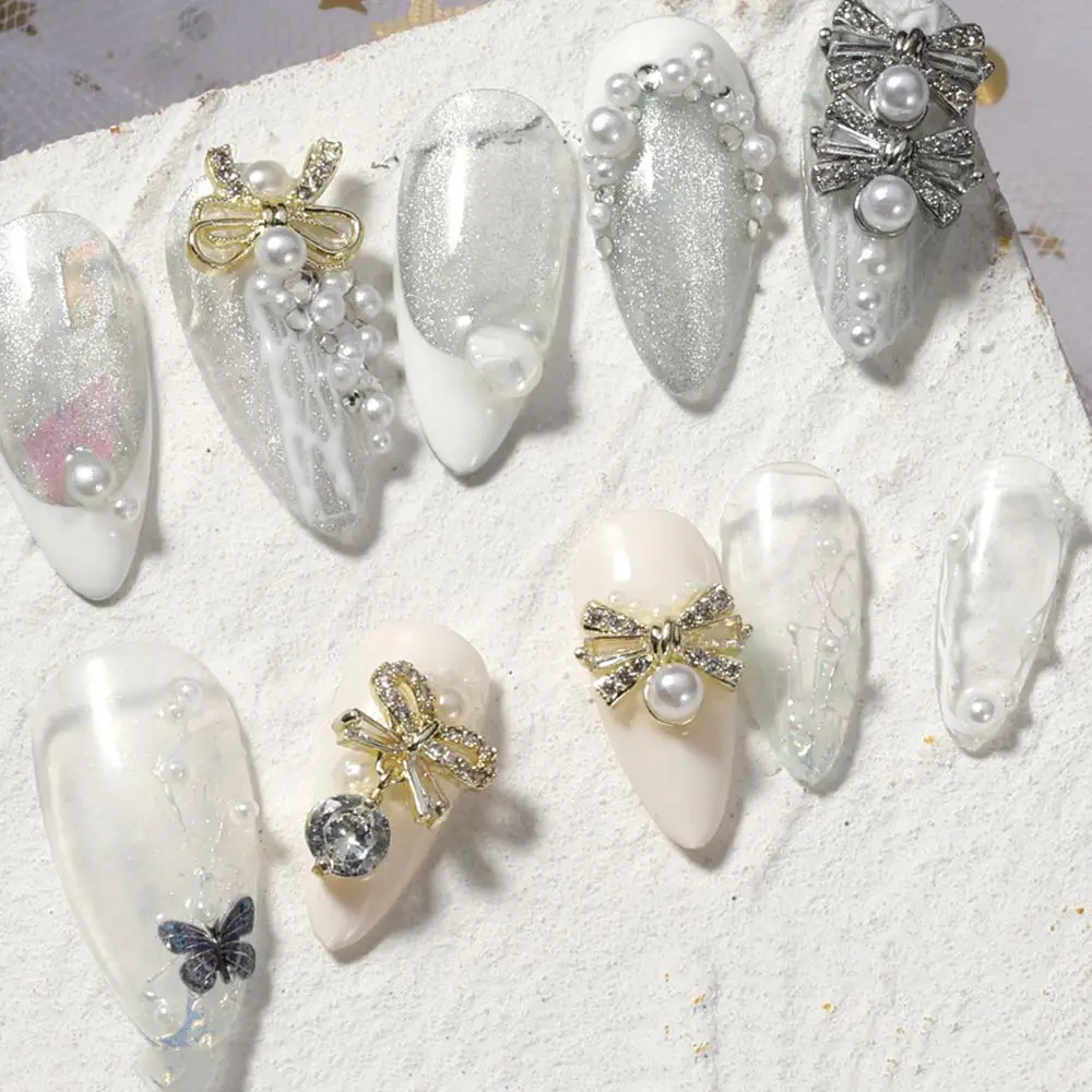 Japanese Exquisite Light Luxury Net Celebrity Ins Nail Zircon Decoration Wild Micro-inlaid Flashing Diamond Bow Nail Jewelry
Japanese Exquisite Light Luxury Net Celebrity Ins Nail Zircon Decoration Wild Micro-inlaid Flashing Diamond Bow Nail Jewelry