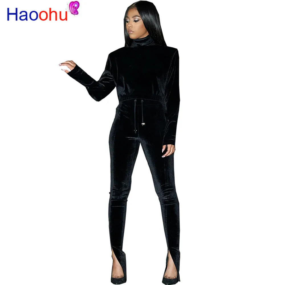 Winter Women sets Turtleneck Full Sleeve Top Pants Suits Solid Two Piece Set Casual Fashion Tracksuits Fitness Outfits
Winter Women sets Turtleneck Full Sleeve Top Pants Suits Solid Two Piece Set Casual Fashion Tracksuits Fitness Outfits