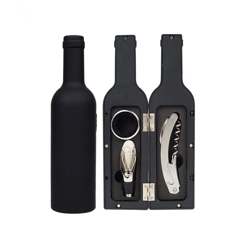 1 Set 3pcs/5pcs Wine Bottle Corkscrew Set Tool Bottle-Shaped Holder Bottle Opener Gift MAZI888
1 Set 3pcs/5pcs Wine Bottle Corkscrew Set Tool Bottle-Shaped Holder Bottle Opener Gift MAZI888