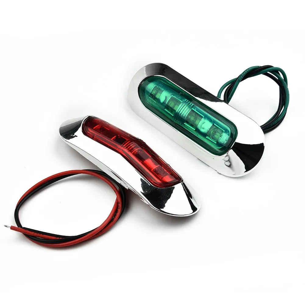 Hot Sale Auto Replacement Parts 2x Red Green LED Boat Navigation Light Deck Waterproof Bow Pontoon Lights 12-24V Truck Signal
Hot Sale Auto Replacement Parts 2x Red Green LED Boat Navigation Light Deck Waterproof Bow Pontoon Lights 12-24V Truck Signal