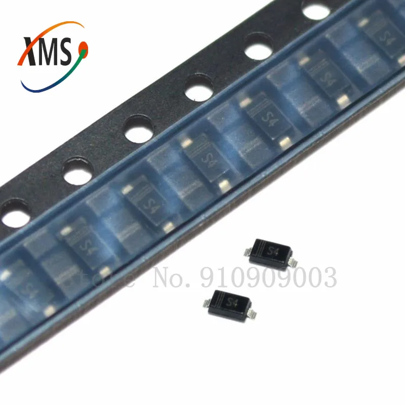 100 шт 0805 S4 B5819WS smd диоды IN5819 SOD-323 | Электронные компоненты и принадлежности