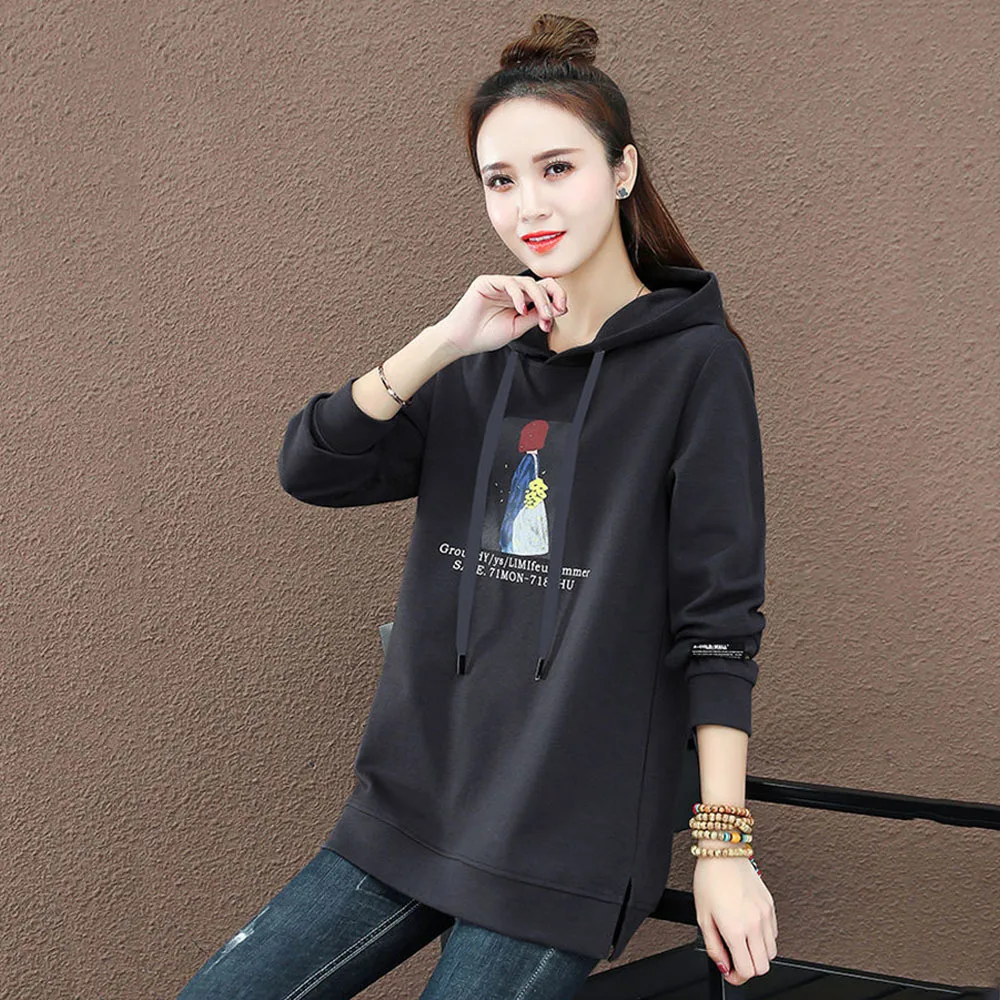 2021 Spring And Autumn Plus Size 4XL Hoodie Women's New Loose Long Sleeve Cartoon Super Fire Top Casual Pullover Sweatshirt
2021 Spring And Autumn Plus Size 4XL Hoodie Women's New Loose Long Sleeve Cartoon Super Fire Top Casual Pullover Sweatshirt
