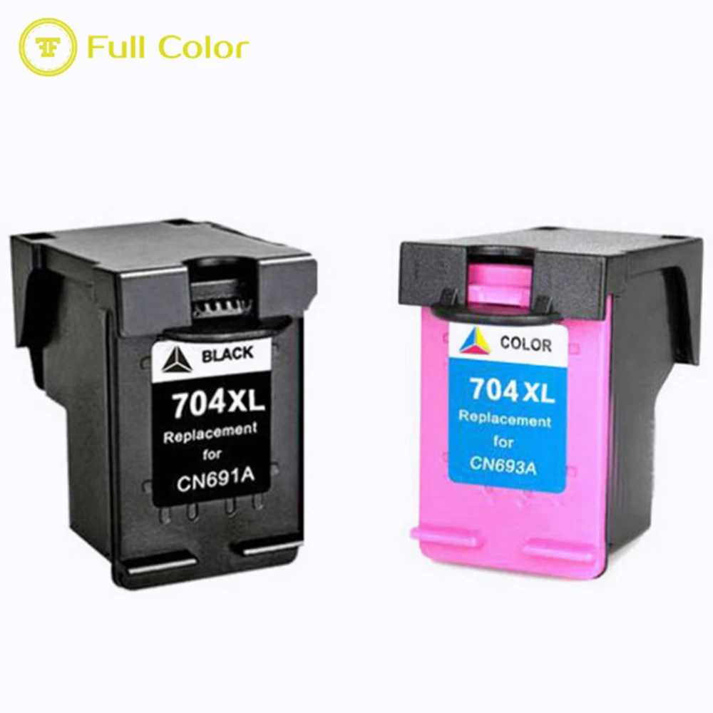 FULLCOLOR ink cartridge 704 compatible for hp Deskjet Ink Advantage 2010 2060 Printer
FULLCOLOR ink cartridge 704 compatible for hp Deskjet Ink Advantage 2010 2060 Printer