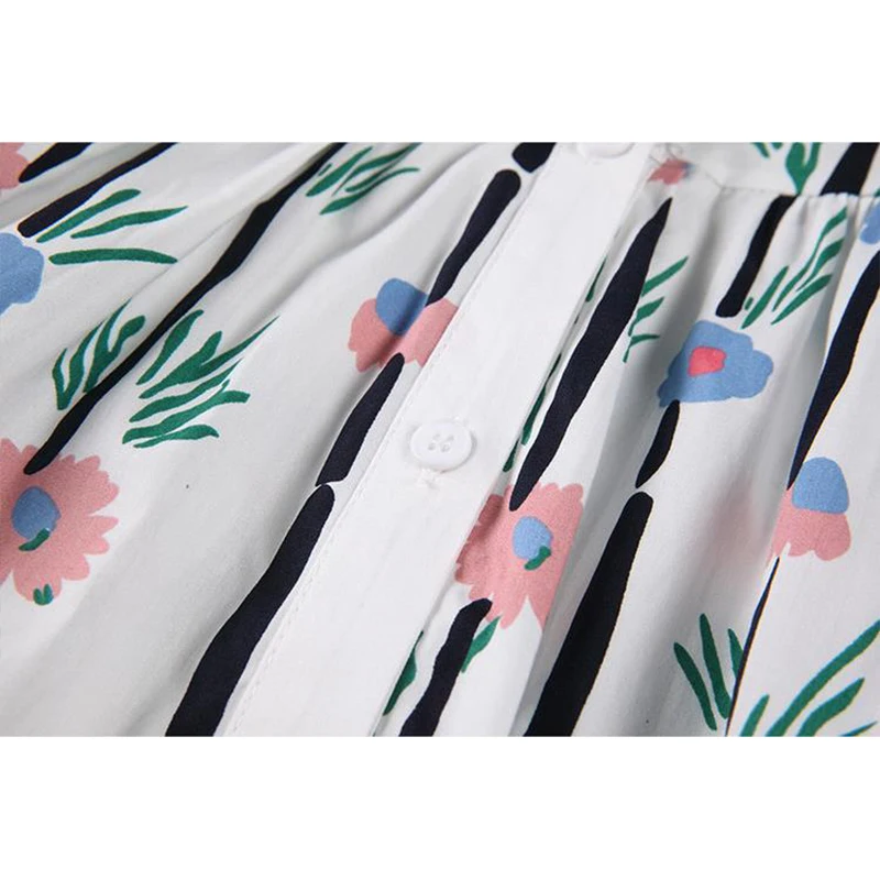Women Shirt Dress 2021 Summer Korean Chic Vintage Elegant Lapel Single Breasted Small Floral Print Waist-Slim Long Dress Female
Women Shirt Dress 2021 Summer Korean Chic Vintage Elegant Lapel Single Breasted Small Floral Print Waist-Slim Long Dress Female
