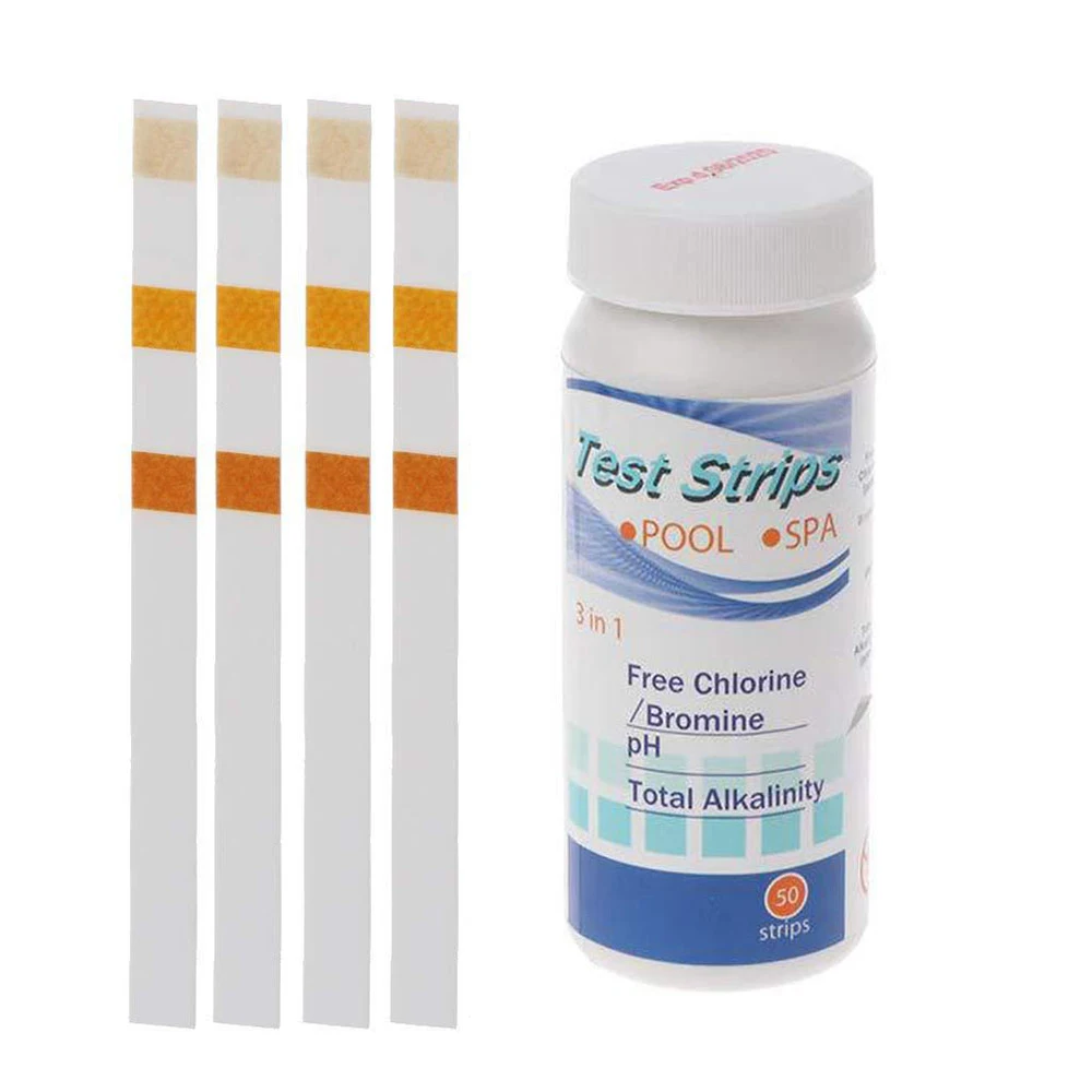 100pcs Chlorine Dip Test Strips Hot Tub Spa Swimming Pool Ph Tester Paper Multifunctional Test Paper Home Garden Accessories
100pcs Chlorine Dip Test Strips Hot Tub Spa Swimming Pool Ph Tester Paper Multifunctional Test Paper Home Garden Accessories