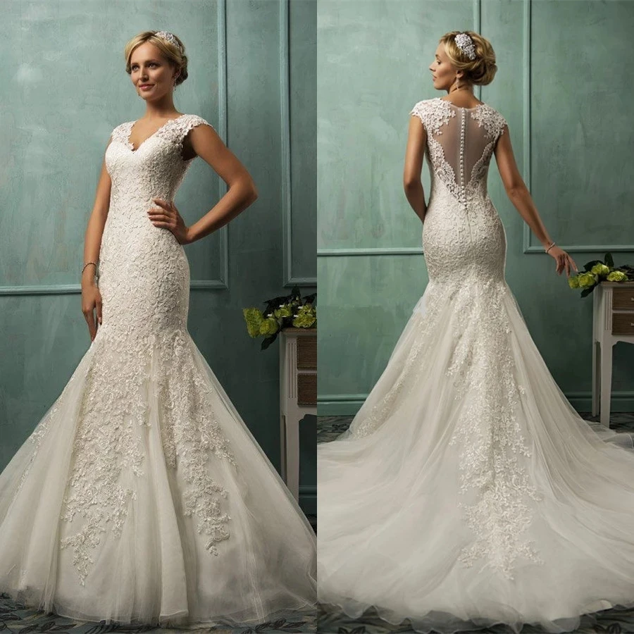 Vestidos de casamento applique lace mermaid wedding dresses bride dresses Plus Size bridal gown vestido de noiva renda sereia
Vestidos de casamento applique lace mermaid wedding dresses bride dresses Plus Size bridal gown vestido de noiva renda sereia