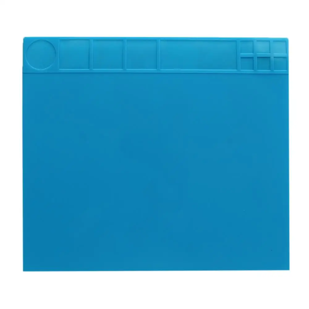 35x40cm Heat Resistant Silicone Pad Desk Mat Maintenance Platform Heat Insulation BGA Soldering Repair Station
35x40cm Heat Resistant Silicone Pad Desk Mat Maintenance Platform Heat Insulation BGA Soldering Repair Station