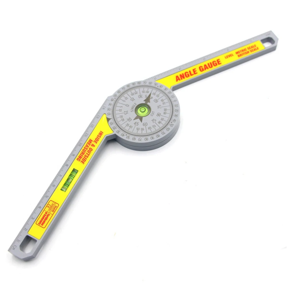 360 Degree Miter Saw Protractor Digital Protractor Ruler Inclinometer Protractor Miter Saw Angle ABS Level Meter Measuring Tool
360 Degree Miter Saw Protractor Digital Protractor Ruler Inclinometer Protractor Miter Saw Angle ABS Level Meter Measuring Tool