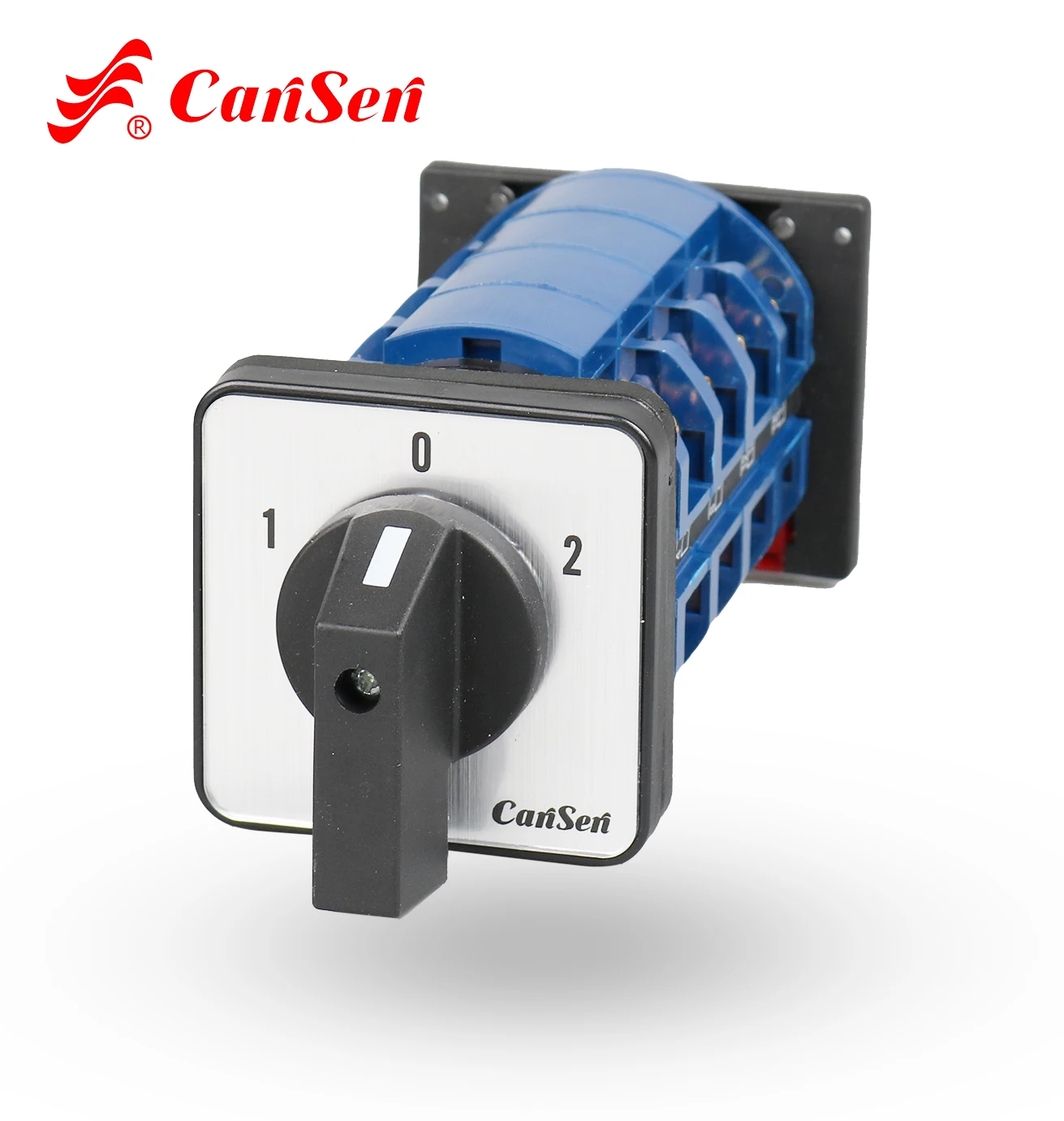 CANSEN DIN-Rail Mounting LW26-63 C42 63A Rotary Cam Switch Changeover Switch 1-0-2 4P 16 Terminals
CANSEN DIN-Rail Mounting LW26-63 C42 63A Rotary Cam Switch Changeover Switch 1-0-2 4P 16 Terminals