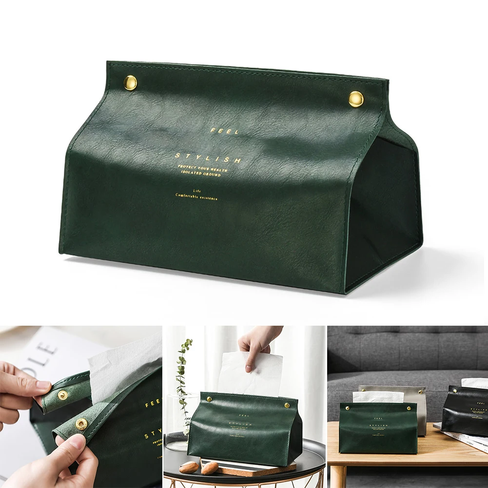 Retro Tissue Case Box Container PU Leather Bronzing Gold Letter Home Car Office Towel Napkin Papers Dispenser Holder
Retro Tissue Case Box Container PU Leather Bronzing Gold Letter Home Car Office Towel Napkin Papers Dispenser Holder