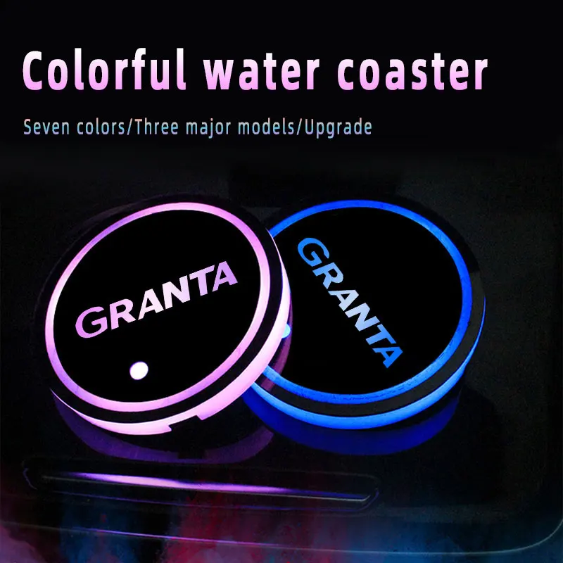 Car Logo Led Atmosphere Light 7 Colorful Cup Luminous Coaster Holder For LADA Granta 2009 2010-2020 2021 Auto Accessories
Car Logo Led Atmosphere Light 7 Colorful Cup Luminous Coaster Holder For LADA Granta 2009 2010-2020 2021 Auto Accessories