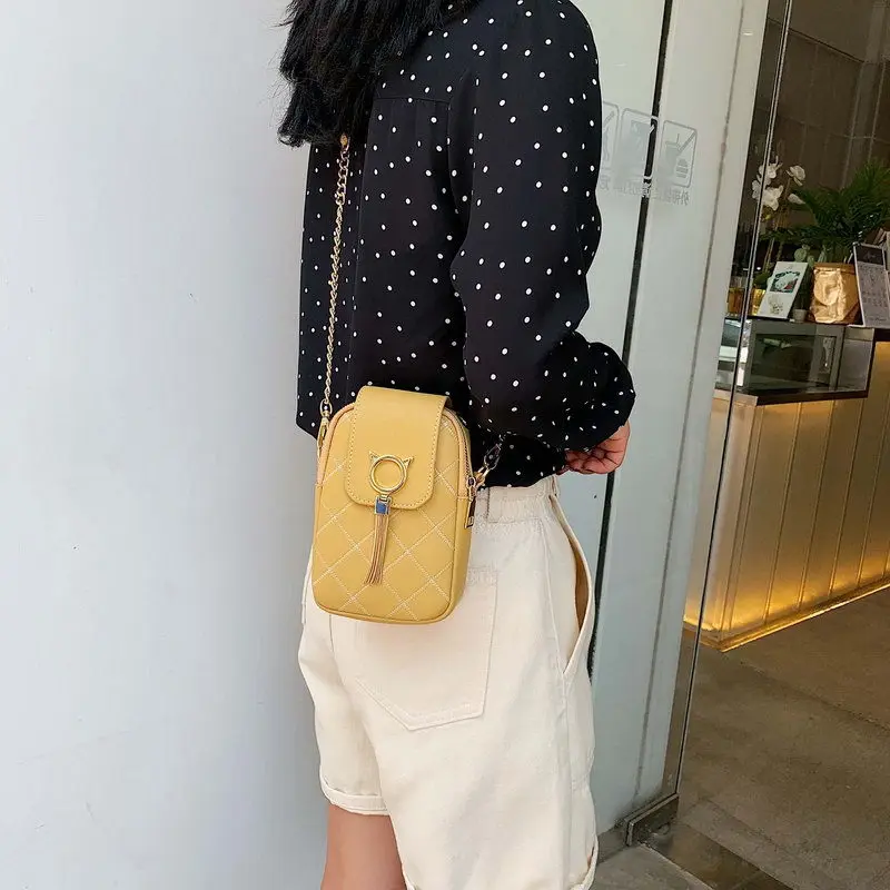 Women's 2019 new summer all-in-the-art mini-phone bag fashionable women's single-shoulder oblique | Багаж и сумки