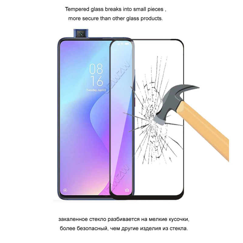 For Xiaomi Mi 9T Pro / Mi 9T Glass Full Cover Tempered Glass Screen Protector Protective Glass For Xiaomi Mi 9T Pro
For Xiaomi Mi 9T Pro / Mi 9T Glass Full Cover Tempered Glass Screen Protector Protective Glass For Xiaomi Mi 9T Pro