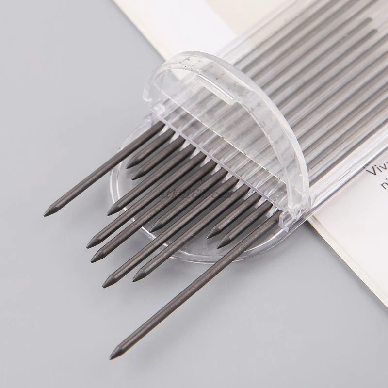 12Pcs 2.0 mm Mechanical Pencil Black 2B Lead Refills Draft Drawing Writing Crafting Art Sketching School Stationery Office Suppl
12Pcs 2.0 mm Mechanical Pencil Black 2B Lead Refills Draft Drawing Writing Crafting Art Sketching School Stationery Office Suppl