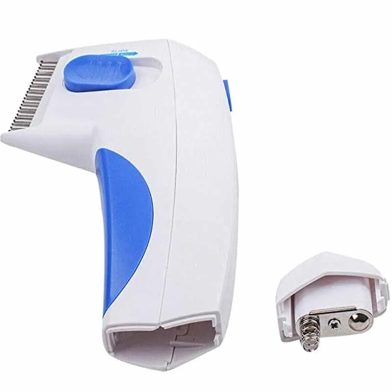 Professional Electric Flea Comb Head Lice Flea Removal Flea Controller Killer Electric Comb Great Doctor for Dogs Cats Pet
Professional Electric Flea Comb Head Lice Flea Removal Flea Controller Killer Electric Comb Great Doctor for Dogs Cats Pet