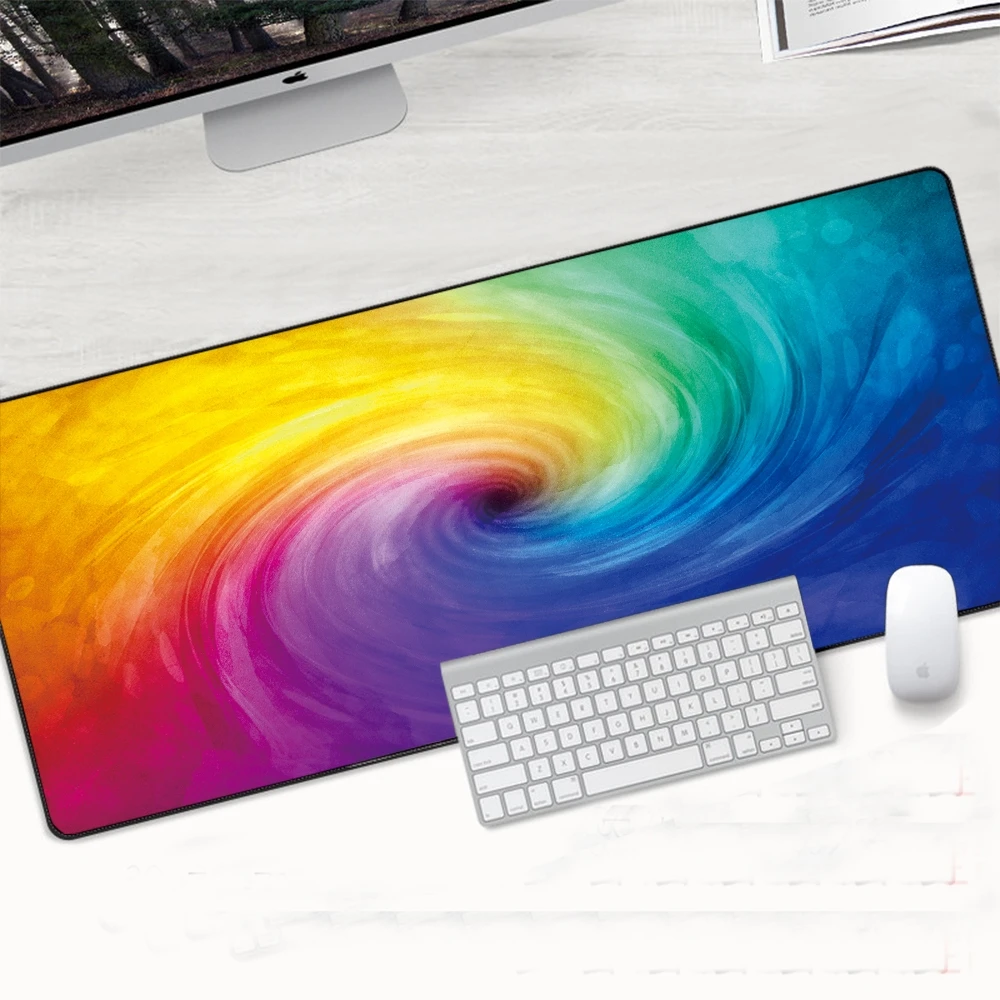 Shiny Colorful Mouse Mat Natural Rubber Large Size Gaming Mouse Pad PC Computer Gamer Mousepad Desk Keyboard Mats Locking Edge
Shiny Colorful Mouse Mat Natural Rubber Large Size Gaming Mouse Pad PC Computer Gamer Mousepad Desk Keyboard Mats Locking Edge