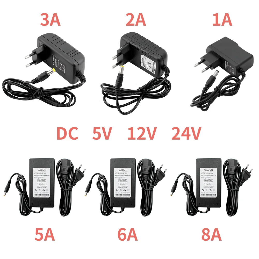5V 12V 24V Power Supply 1A 2A 3A 5A 6A 8A 5V 12V 24V Power Supply Adapter 5 12 24 V Volt Power Supply Adapter Lighting Led Strip
5V 12V 24V Power Supply 1A 2A 3A 5A 6A 8A 5V 12V 24V Power Supply Adapter 5 12 24 V Volt Power Supply Adapter Lighting Led Strip