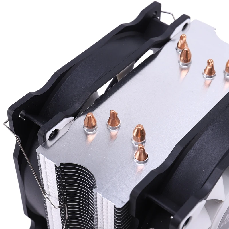 SNOWMAN M-T4S CPU Radiator, 4 Heat Pipe Wind Cooling Tone 115X 1366 Without Light 4 Pin Dual Fan CPU Radiator
SNOWMAN M-T4S CPU Radiator, 4 Heat Pipe Wind Cooling Tone 115X 1366 Without Light 4 Pin Dual Fan CPU Radiator