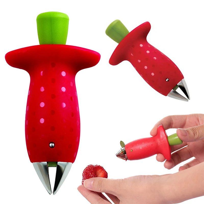 Metal Plastic Fruit Leaf Remover Tomato Stalks Strawberry Knife Stem Remover Gadget Kitchen Cooking Tool Hot
Metal Plastic Fruit Leaf Remover Tomato Stalks Strawberry Knife Stem Remover Gadget Kitchen Cooking Tool Hot