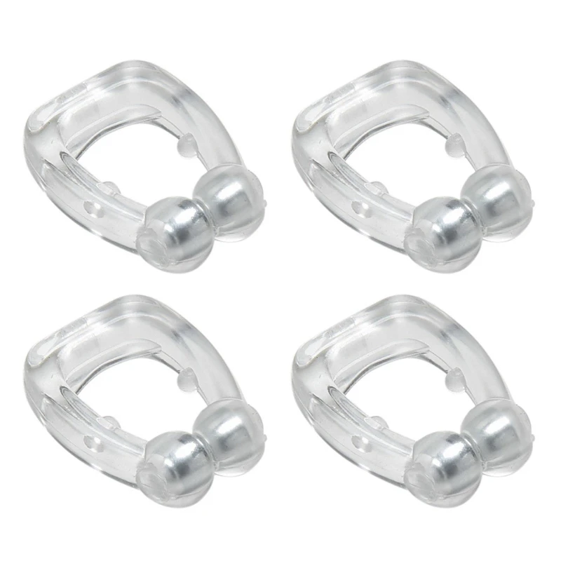4Pcs Unisex Magnetic Silicone Anti Snoring Nose Clips Professional Snoring Solution Ease Breathing Sleeping Aid Device
4Pcs Unisex Magnetic Silicone Anti Snoring Nose Clips Professional Snoring Solution Ease Breathing Sleeping Aid Device