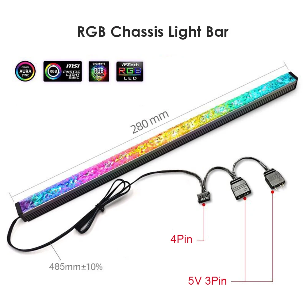 COOLMOON Алмазный светильник бар RGB шасси компьютера чехол декоративный светильник бар светодиодный 5V4Pin ARGB Магнитный жесткий светильник бар
COOLMOON Алмазный светильник бар RGB шасси компьютера чехол декоративный светильник бар светодиодный 5V4Pin ARGB Магнитный жесткий светильник бар