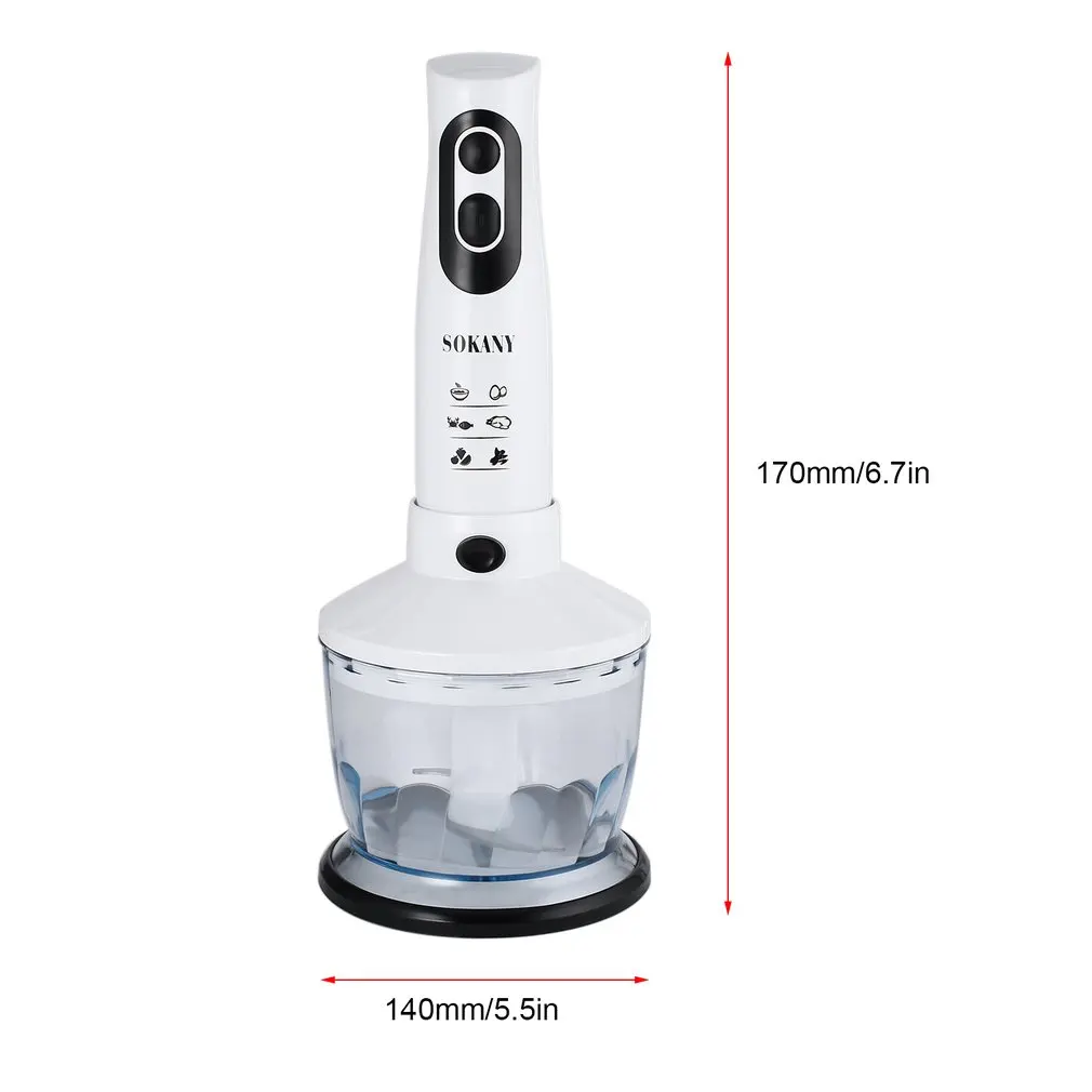 600W Electric Stick BlenderHand Nutribullet Mixer Smart Stick Food Processors Household Agitator Egg Whisk Meat Grinder
600W Electric Stick BlenderHand Nutribullet Mixer Smart Stick Food Processors Household Agitator Egg Whisk Meat Grinder
