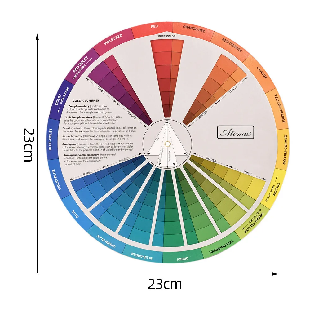 Gradient Color Wheel Tattoo Ink Diagram Tattoo Pigment Mix Color Design Palette Guide Diagram Tool Tattoo Accessories
Gradient Color Wheel Tattoo Ink Diagram Tattoo Pigment Mix Color Design Palette Guide Diagram Tool Tattoo Accessories