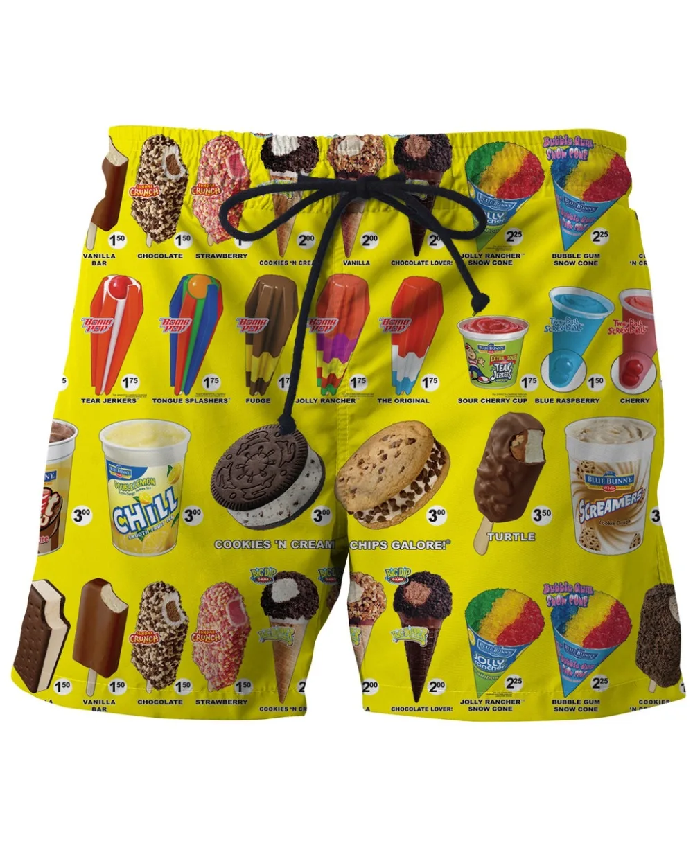 Sausage Party Food Full Printed Mens Shorts Unisex Streetwear Elastic Waist Shorts Summer Beach Harajuku Casual Shorts Have belt
Sausage Party Food Full Printed Mens Shorts Unisex Streetwear Elastic Waist Shorts Summer Beach Harajuku Casual Shorts Have belt