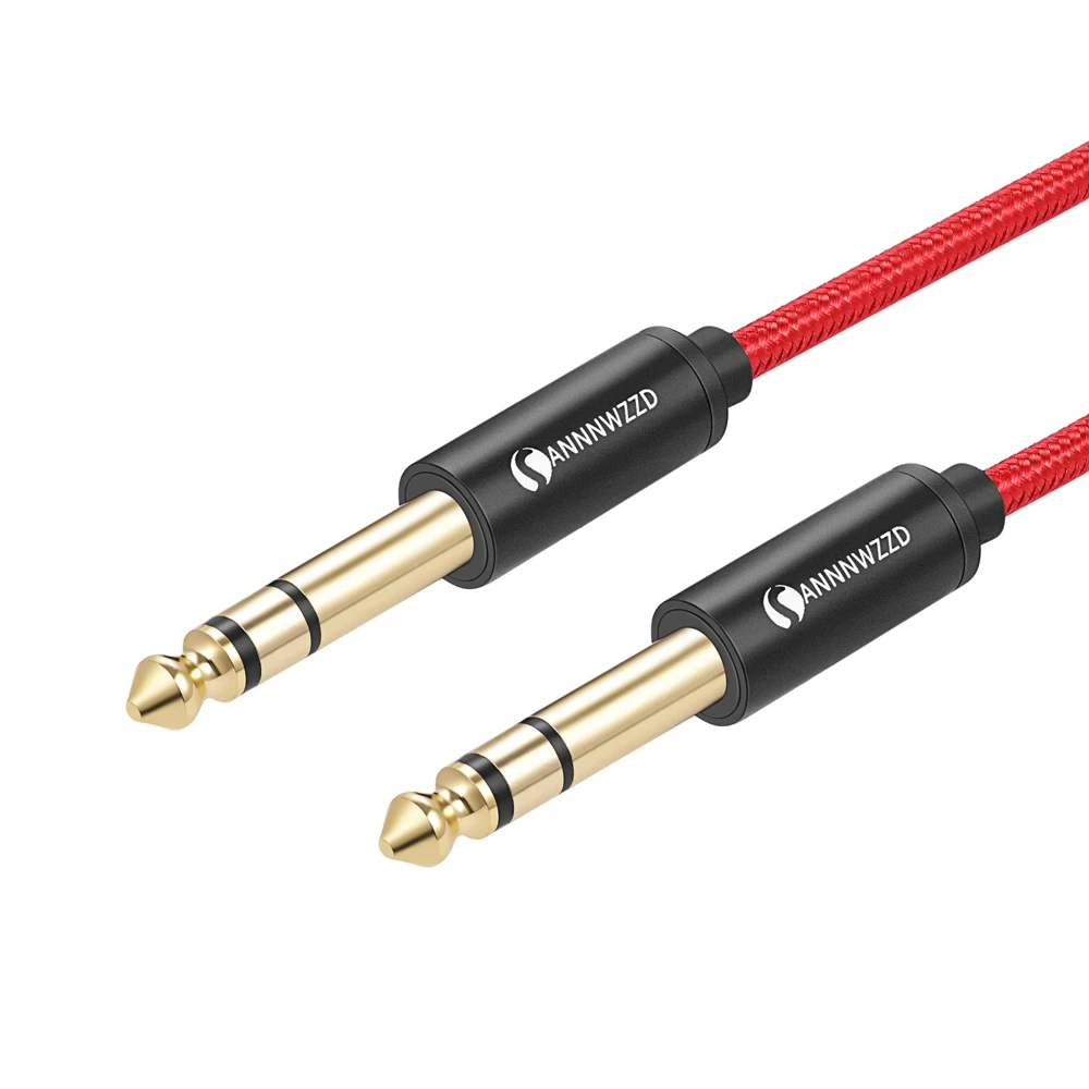 6.35mm to 6.35mm Stereo Cable 1/4 Inch Male TRS Speaker Amp Guitar Cable 1m 2m 3m 5m for Guitar Mixer Amplifier Bass 6.5mm Audio
6.35mm to 6.35mm Stereo Cable 1/4 Inch Male TRS Speaker Amp Guitar Cable 1m 2m 3m 5m for Guitar Mixer Amplifier Bass 6.5mm Audio