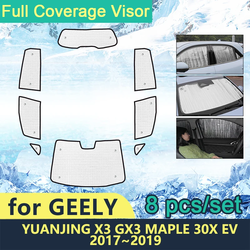 Солнцезащитные очки с полным покрытием для Geely Yuanjing X3 GX3 Maple 30X EV 2017 2018 2019 автомобильные солнцезащитные ветрозащитные аксессуары зонтик
Солнцезащитные очки с полным покрытием для Geely Yuanjing X3 GX3 Maple 30X EV 2017 2018 2019 автомобильные солнцезащитные ветрозащитные аксессуары зонтик