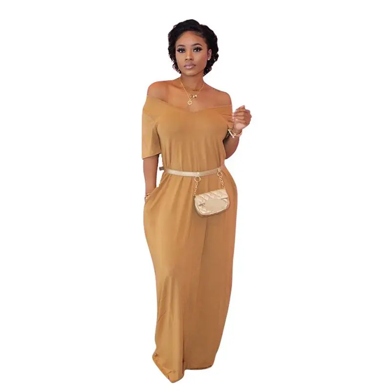 women clothes summer dress plus size 3xl long dresses v-neck summer clothes for women dress loose short sleeve
women clothes summer dress plus size 3xl long dresses v-neck summer clothes for women dress loose short sleeve