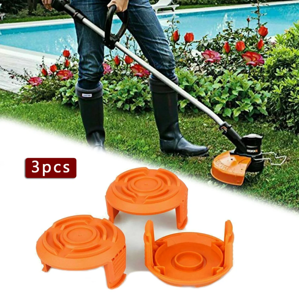 3Pcs Trimmer Spool Line Cap Cover For Worx WG150 WG151 WG151.5 WG152 WG153 WG154 WG155 WG155.5 WG156 WG157 String Strimmer Part
3Pcs Trimmer Spool Line Cap Cover For Worx WG150 WG151 WG151.5 WG152 WG153 WG154 WG155 WG155.5 WG156 WG157 String Strimmer Part
