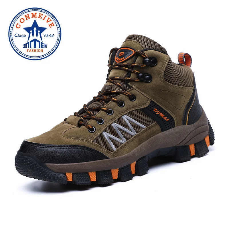 Winter Warm Outdoor Sports Shoes Men Soft Non-slip Wear Resistant Mens Hiking Boots Plus Velvet Lace-up Trekking Shoes
Winter Warm Outdoor Sports Shoes Men Soft Non-slip Wear Resistant Mens Hiking Boots Plus Velvet Lace-up Trekking Shoes