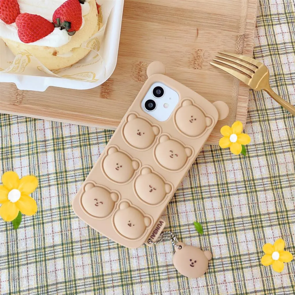 Cute Bear Relive Stress Fidget Pop Toys Push Bubble Silicone Phone Case For Iphone 6 6s 7 8 Plus X XR XS 11 12 Pro Max Cover
Cute Bear Relive Stress Fidget Pop Toys Push Bubble Silicone Phone Case For Iphone 6 6s 7 8 Plus X XR XS 11 12 Pro Max Cover