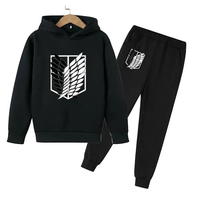 Children's Clothing Anime Attack on Titan Hoodie Boys Hoodie + Sweatpants Teen Clothes Sweatshirt Boys Girls
Children's Clothing Anime Attack on Titan Hoodie Boys Hoodie + Sweatpants Teen Clothes Sweatshirt Boys Girls