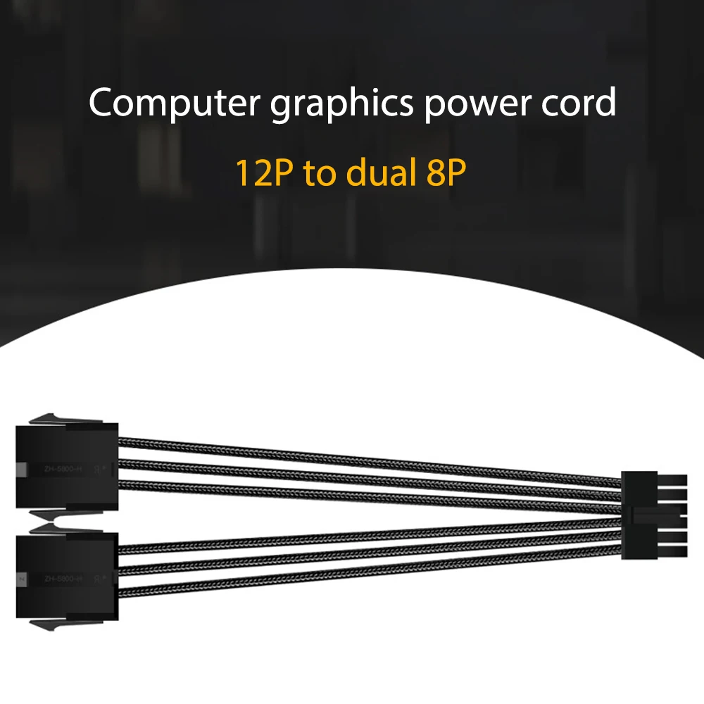 12Pin To Dual 8Pin(2x8) RTX3.0 Power Supply Cable for PCI-E Graphics Card 30cm PC Computer Power Extender Cable
12Pin To Dual 8Pin(2x8) RTX3.0 Power Supply Cable for PCI-E Graphics Card 30cm PC Computer Power Extender Cable
