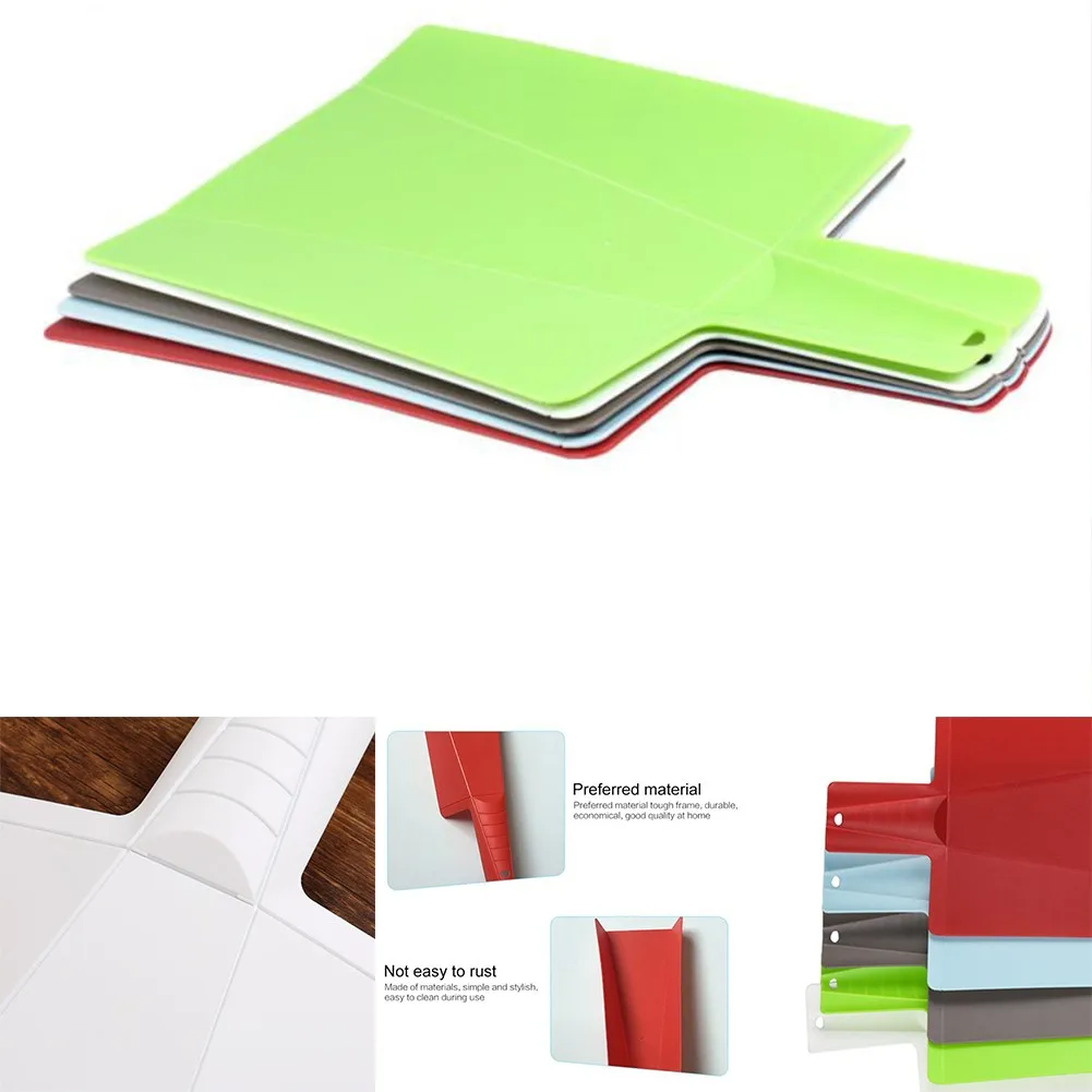 Creative Cutting Board Foldable Chopping Cutting Board Food Grade Cutting Mats Multifunctional Kitchen Chopping Blocks
Creative Cutting Board Foldable Chopping Cutting Board Food Grade Cutting Mats Multifunctional Kitchen Chopping Blocks
