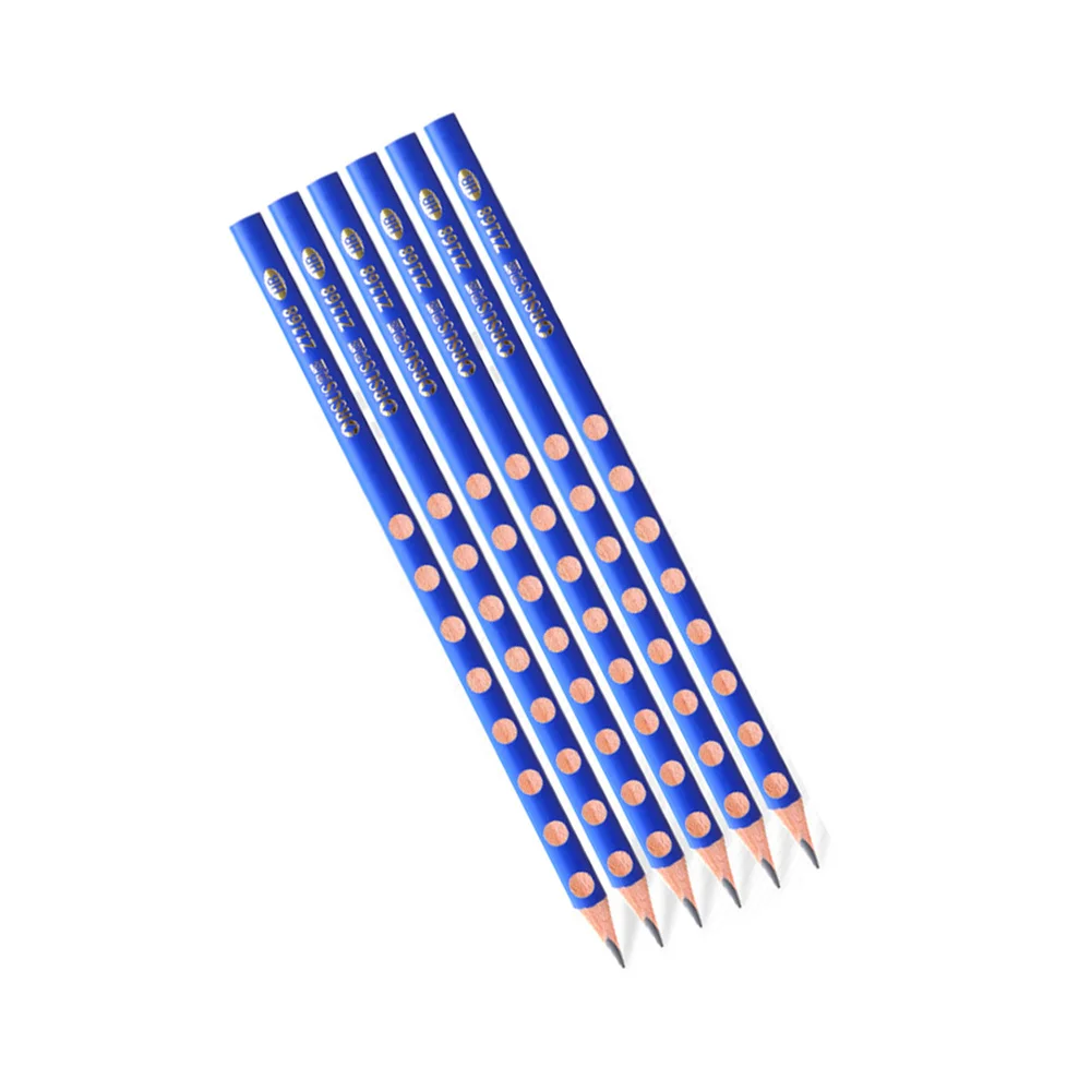 12pcs Triangle Holes Pencil Correction Writing Posture Pencil School Office Stationery (Blue)
12pcs Triangle Holes Pencil Correction Writing Posture Pencil School Office Stationery (Blue)