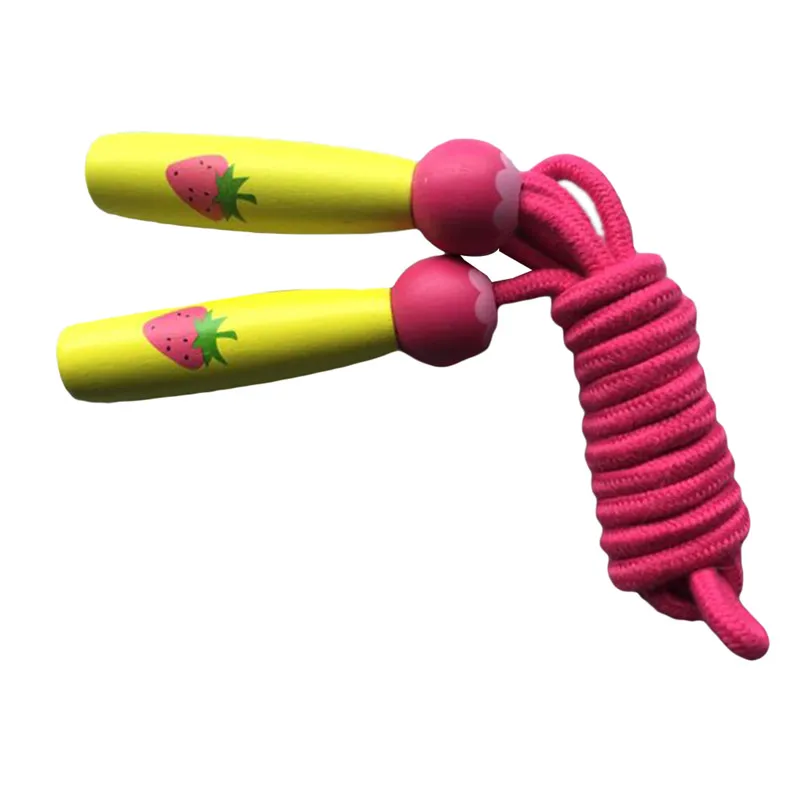 Baby Sports Toy Wooden Handle Child Jump Rope Children Outdoor Entertainment Exercises Jump Rope Brinquedos High Quality Safety
Baby Sports Toy Wooden Handle Child Jump Rope Children Outdoor Entertainment Exercises Jump Rope Brinquedos High Quality Safety