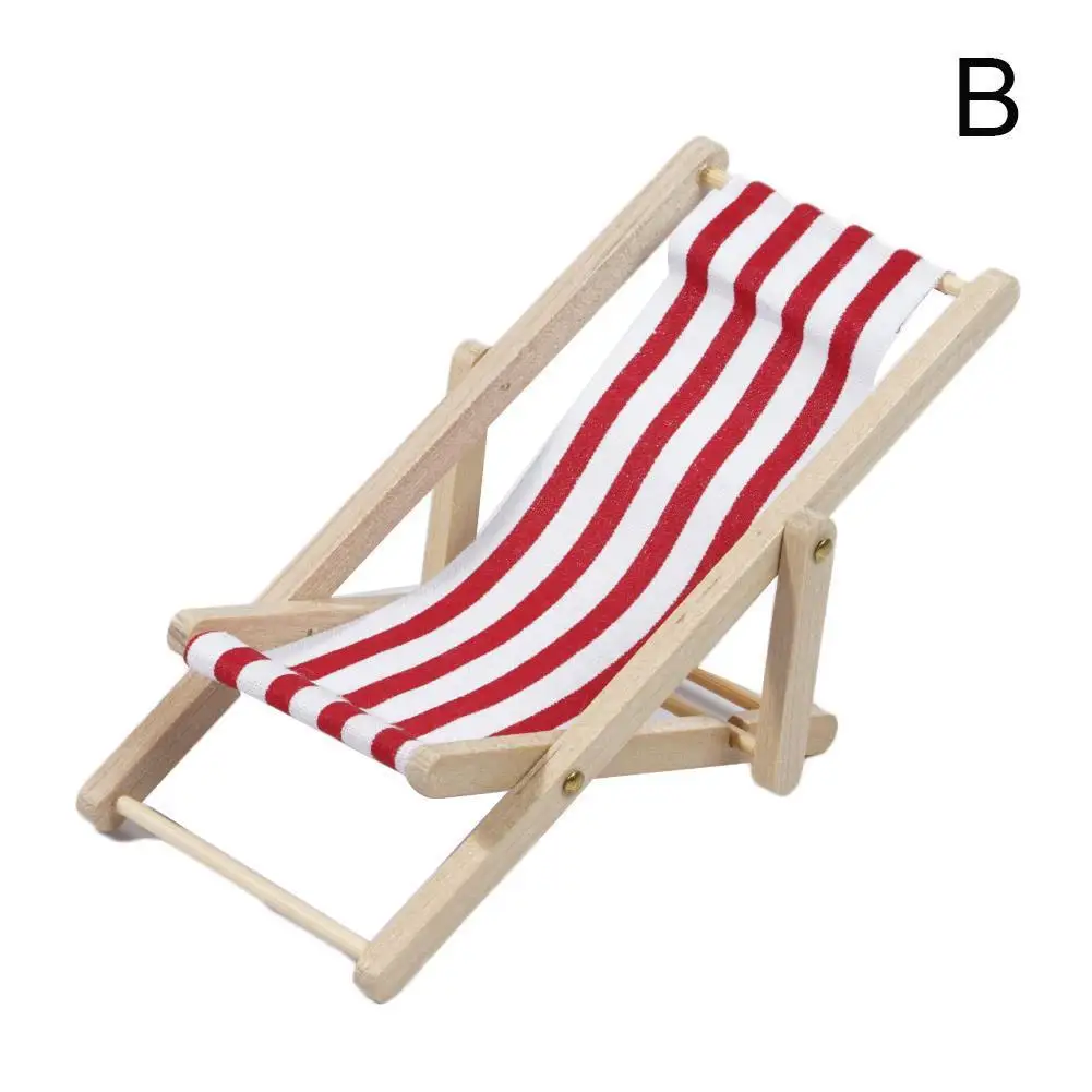 Mini Stripe Beach Lounge Chair 1:12 Doll House Simulation House Play Diy Mini Toy Chair Model Decor Gril Beach Toy Foldable G8F6
Mini Stripe Beach Lounge Chair 1:12 Doll House Simulation House Play Diy Mini Toy Chair Model Decor Gril Beach Toy Foldable G8F6