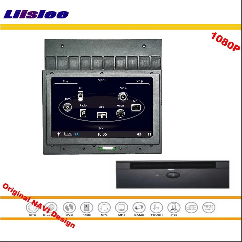 Для Land Rover Discovery / Freelander 2005 ~ 2014 автомобильное радио, CD, DVD-плеер, GPS-навигатор, 1080P экранная система, оригинальный дизайн NAVI
Для Land Rover Discovery / Freelander 2005 ~ 2014 автомобильное радио, CD, DVD-плеер, GPS-навигатор, 1080P экранная система, оригинальный дизайн NAVI