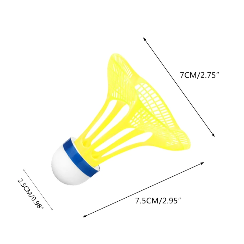 Stable & Durable Sports Training Badminton Balls, Badminton Shuttlecock, Sport Plastic Shuttlecocks for In/Outdoor Game
Stable & Durable Sports Training Badminton Balls, Badminton Shuttlecock, Sport Plastic Shuttlecocks for In/Outdoor Game
