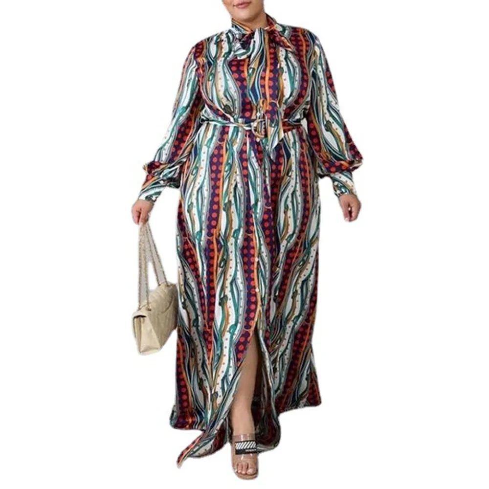 Western Style Spring Summer Temperament Women's Dress 2021 Fashion Loose Casual Printing Round Neck Lantern Sleeve
Western Style Spring Summer Temperament Women's Dress 2021 Fashion Loose Casual Printing Round Neck Lantern Sleeve